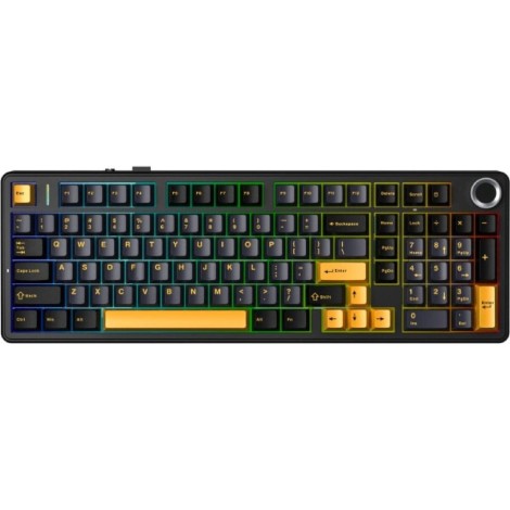 F99 Pro Thunder Black StarVector RGB AULA gasket keyboard