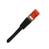 Alantec KKS6CZA0.5 Patch-cord F/UTP cat.6 PVC 0.5m black