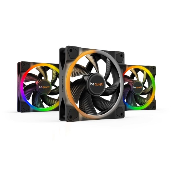 CASE FAN 120MM LIGHT WINGS/TRIPLE-PACK BL076 ...
