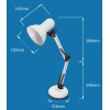 Esperanza ELD112W desk lamp White