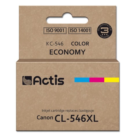 Actis KC-546 ink cartridge (Canon CL-546XL replacement; Supreme; 15 ml; 180 pages; magenta, cyan, yellow).