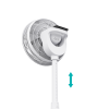 Duux | Fan | Whisper 2 | Stand Fan | White | Diameter 34 cm | Number of speeds 26 | Oscillation | 1.6-19 W | Remote control