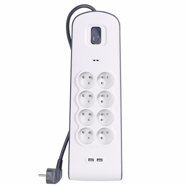 Belkin BSV804ca2M White 8 AC outlet(s) ...