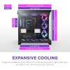 NZXT PC case H9 Flow RGB 2025 black