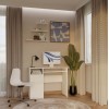 PORTO Left Desk, White