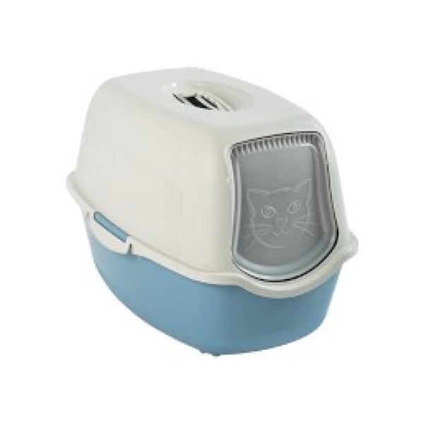 ROTHO Bailey Hooded litter box Blue, ...