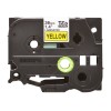 Brother | TZe-661 Laminated Tape | Black on Yellow | TZe | 8 m | 3.6 cm