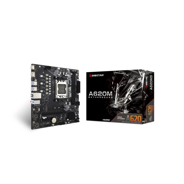 Biostar A620MS motherboard AMD A620 Socket ...