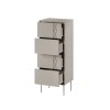 Cama 4S TRESSE chest of drawers 50x40x125 cashmere matt