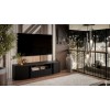 Cama RTV cabinet MICHELLE 178x35-47xH48 black/viking oak