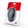 MOUSE USB OPTICAL WRL/BLACK MUSW-4B-01 GEMBIRD