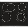 Bosch Serie 8 PKN675DP1D hob Black, Stainless steel Built-in Ceramic 4 zone(s)