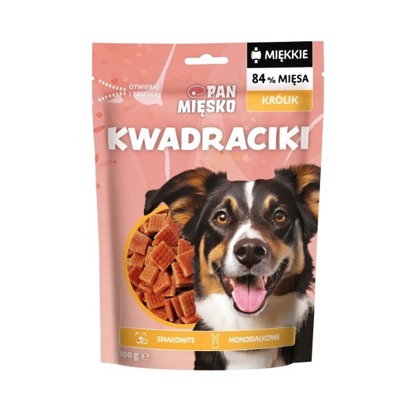 Pan Mięsko Przysmak dla psa Kwadraciki ...