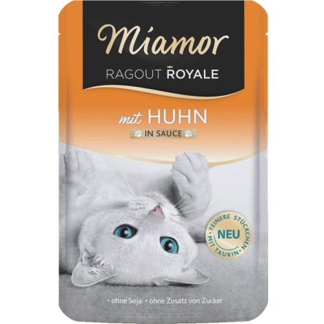 MIAMOR Ragout Royale Chicken in sauce - wet cat food - 100g