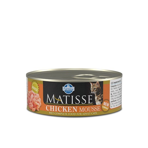 FARMINA MATISSE CAT MOUSSE WITH CHICKEN ...