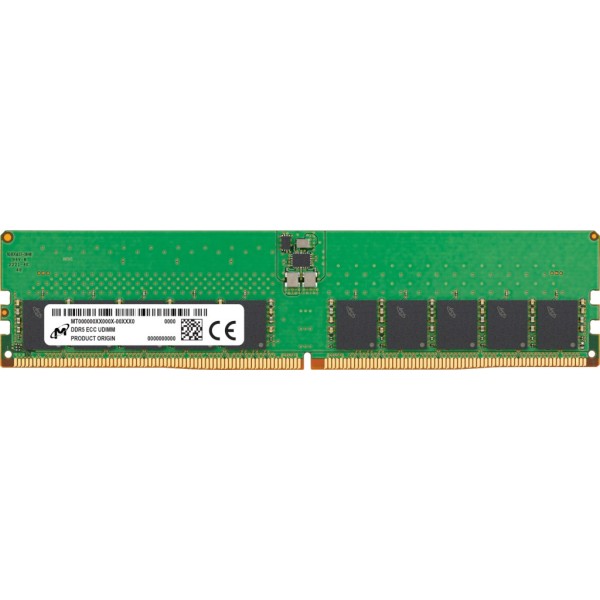 Micron 32GB DDR5-5600 ECC UDIMM 2Rx8 ...