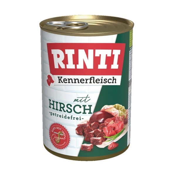 RINTI Kennerfleisch Deer - wet dog ...
