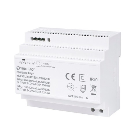 Yingjiao DIN power supply YSDS  24V 6,25A 150W