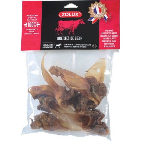 ZOLUX Beef ear - chew for dog - 400g