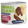ANIMAL ISLAND Everyday indyk i kaczka dla szczeniąt puszka 185g