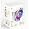 MODECOM Volcano 0C T201 ARGB Processor Air cooler 12 cm White