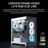 Corsair 4500X LX-R RGB Tempered Glass Mid-Tower, White Midi Tower