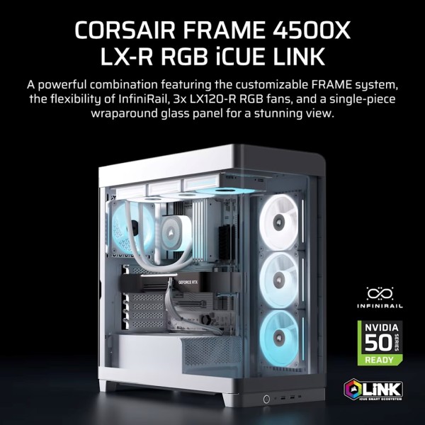 Corsair 4500X LX-R RGB Tempered Glass ...