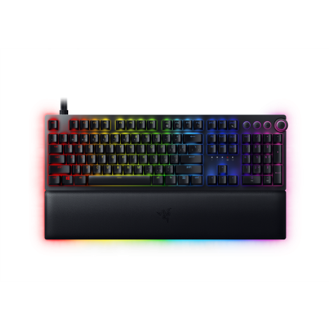 Razer | Huntsman V2 | Black | Gaming keyboard | Wired | Optical | RGB LED light | RU