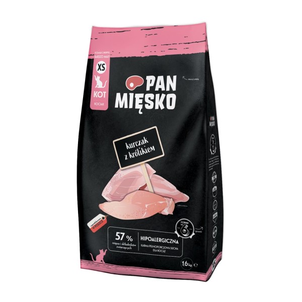 Pan Mięsko Kurczak z królikiem sucha ...
