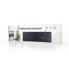 Gembird | Multimedia Keyboard | KB-MCH-04 | Multimedia | Wired | US | Black