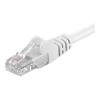 Goobay Patch Cable | 68633 CAT 6 U/UTP | PVC | Cable length: 1 m | White