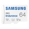 Samsung | PRO Endurance | MB-MJ64KA/EU | 64 GB | MicroSD Memory Card | Flash memory class U1, V10, Class 10 | SD adapter