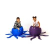 Octopus blue Sako bag pouffe L 80 x 80 cm