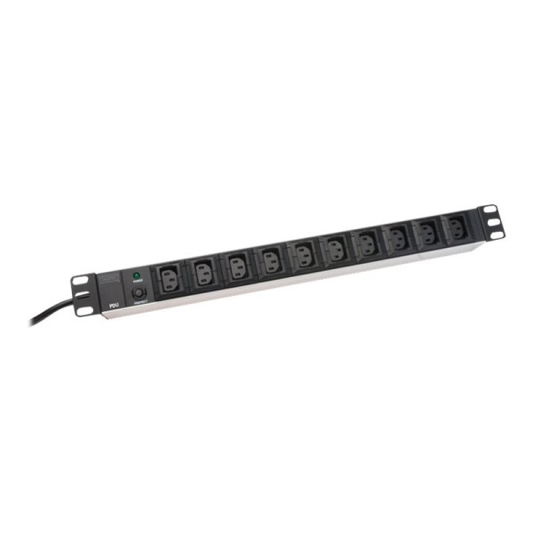 Digitus Aluminum outlet strip, IEC C14 ...