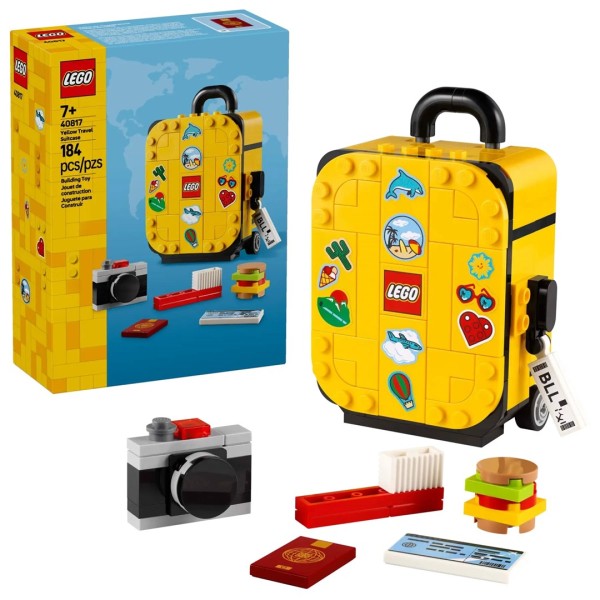 LEGO 40817 Yellow Travel Suitcase