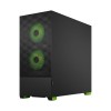 Fractal Design | Pop Air RGB | Side window | Green Core TG Clear Tint | ATX, mATX, Mini ITX | Power supply included No | ATX