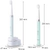 Panasonic | Electric Toothbrush | EW-DM81-G503 | Rechargeable | For adults | Number of brush heads included 2 | Number of teeth brushing modes 2 | Sonic technology | White/Mint