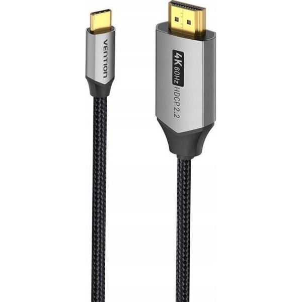 Kabel USB-C do HDMI Vention 4K@60Hz ...