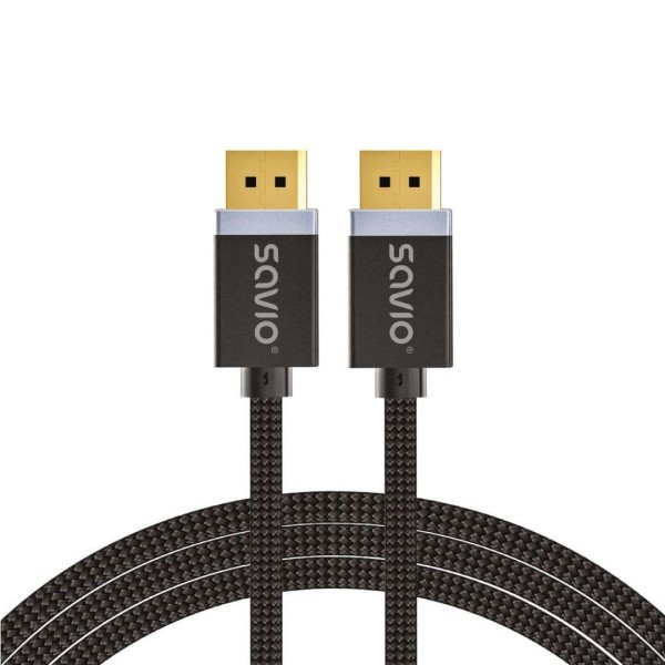 DisplayPort cable 1 m Black SAVIO ...