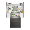 Haier FD 83 Serie 7 HB18FGSAAA Fridge-freezer, double-opening 539 l E Silver, Titanium