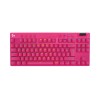 Logitech G PRO X TKL keyboard Gaming RF Wireless + Bluetooth QWERTY US International Pink