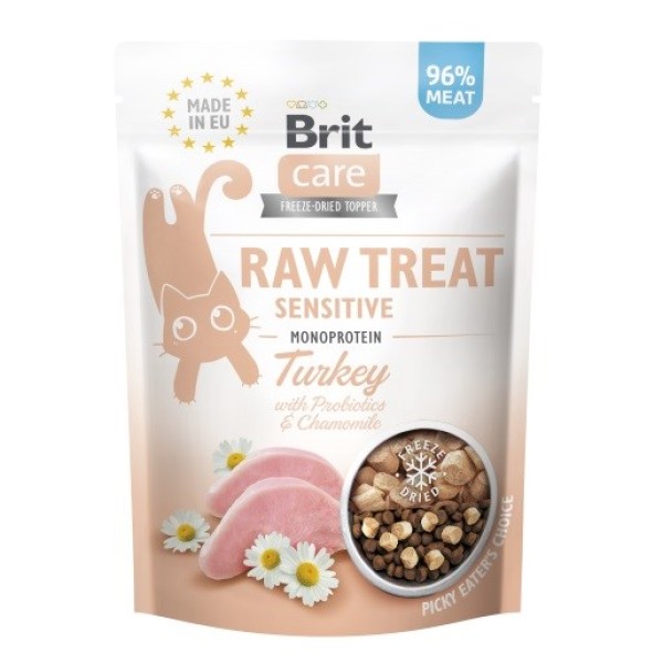 BRIT Care Raw Treat Sensitive turkey ...