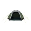 Outwell Earth 4 Plus Four Room Tunnel Tent for 4 Persons, Green | Outwell