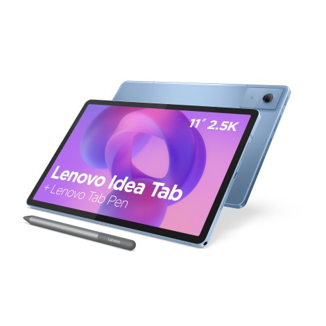 Lenovo Idea Tab Touch 11 2.5K MediaTek Dimensity 6300/8GB/128GB/Arm Mali-G57/Android 15/Blue/LTE/2Y Warranty | Lenovo Tab (without power adapter) | Idea Tab TB336 | 11 