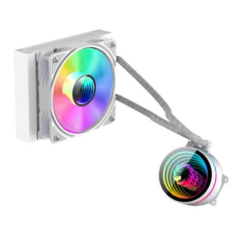Gamemax | CPU Liquid cooler | ICEBURG 120 | White
