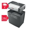 Rexel Momentum X308 paper shredder Particle-cut shredding Black, Grey