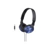 Sony | Foldable Headphones | MDR-ZX310 | Headband/On-Ear | Blue