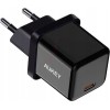 AUKEY MAINS CHARGER PD 20W, MINI, BLACK