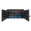 Manhattan iPad to 11" 20-bay Charging Cabinet Desktop via USB-C, Also other tablets and smartphones (with device to USB-C cable), Bays 264x22x235mm, Device charging cables not included (suggest USB-C cable code 356213), Cart, Lockable, EU/UK power co