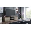 Topeshop RTV140 SONOMA TV stand/entertainment centre 2 shelves